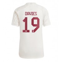 Echipament fotbal Bayern Munich Alphonso Davies #19 Tricou Treilea 2023-24 maneca scurta